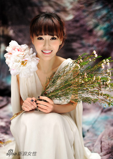唐嫣宛若女神