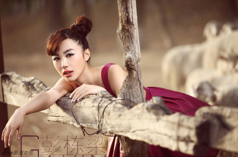 李菲儿清新可人