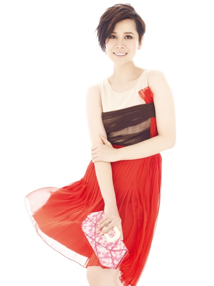海清变粉红女郎
