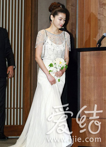 全智贤大婚 韩星婚纱照盘点