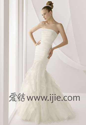 淑女婚纱_婚纱女生发型照片淑女(3)
