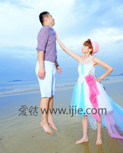 上海外景婚纱照_上海创意婚纱照(2)