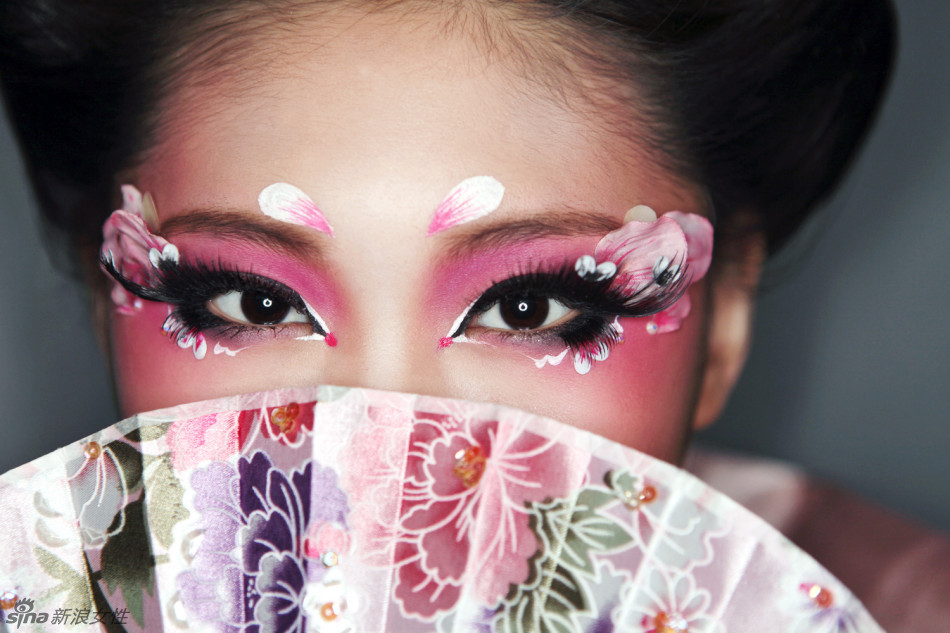 毛戈平创意造型_毛戈平创意彩妆造型 战魂主