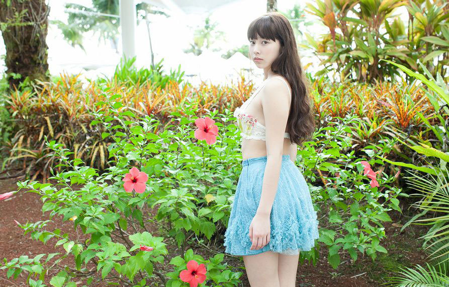 日本少女偶像尾島知佳甜美纯情大片 氧分子网