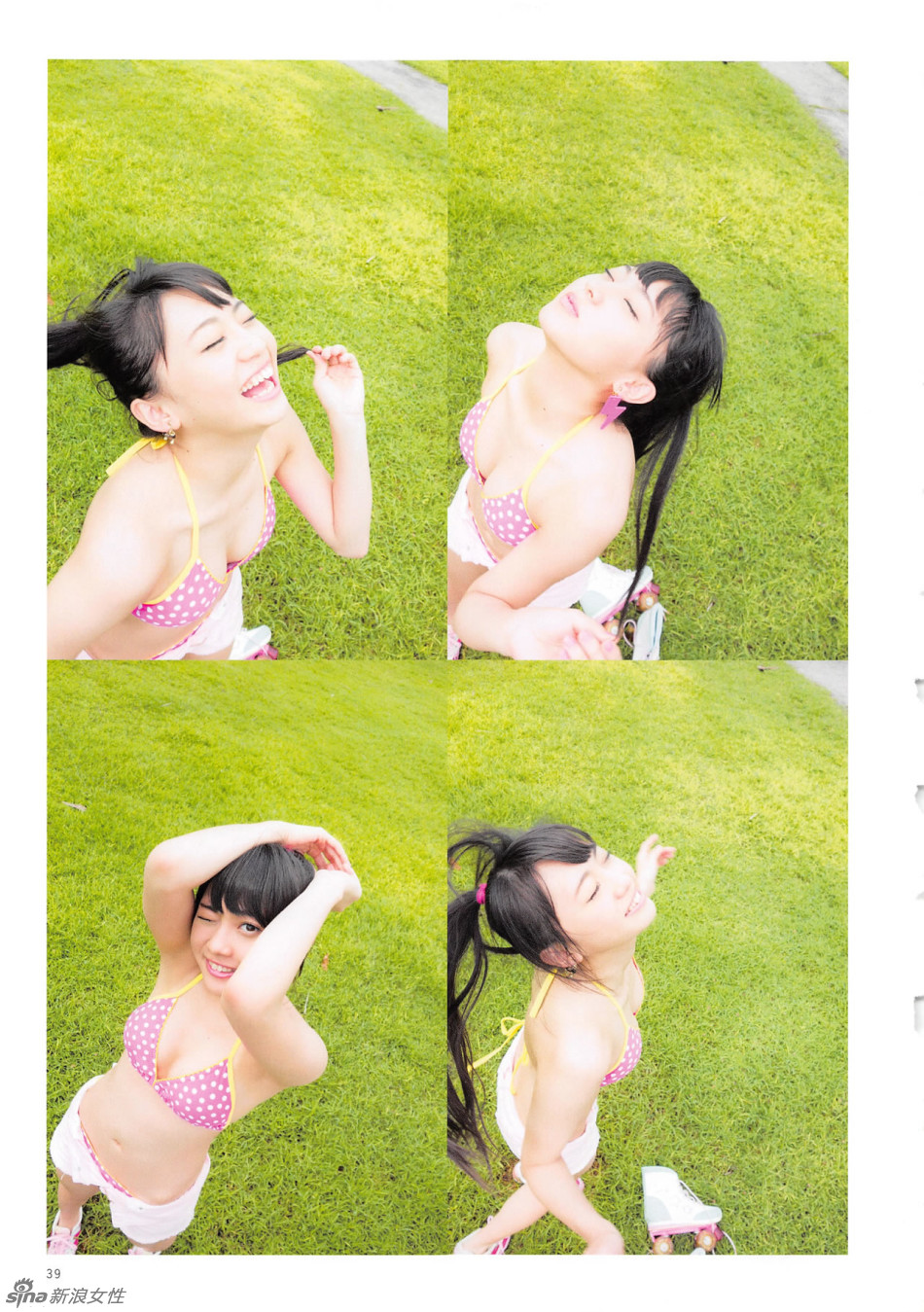 日本“蜜桃女孩”性感写真 甜美俏皮！
