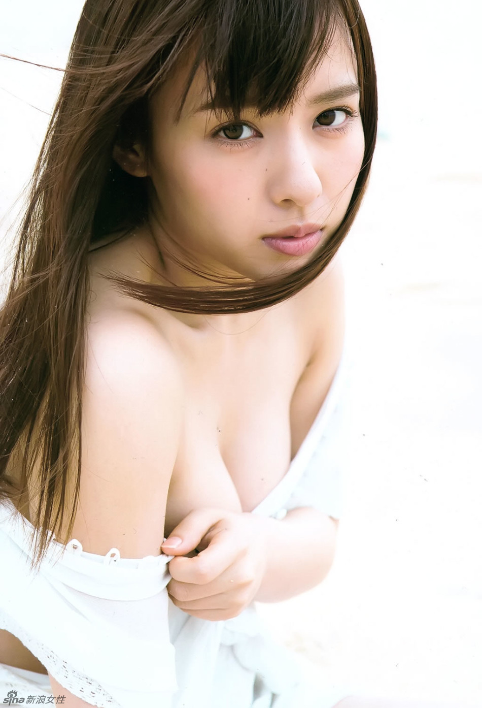 NMB48萌妹山田菜性感大片 身材丰满