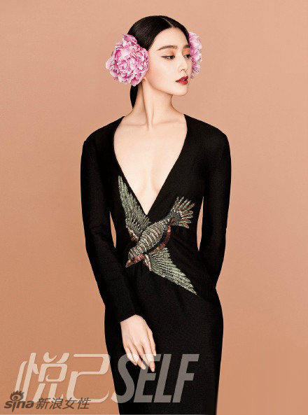 范冰冰携吴尊拍时尚大片 流露霸气性感