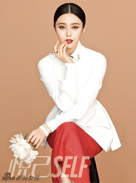 范冰冰携吴尊拍时尚大片 流露霸气性感