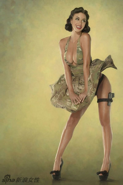 瞧瞧欧美男人眼中的性感美人！