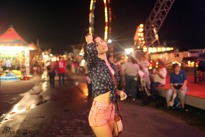 青春悸动的性感人像 尽显朦胧少女风情