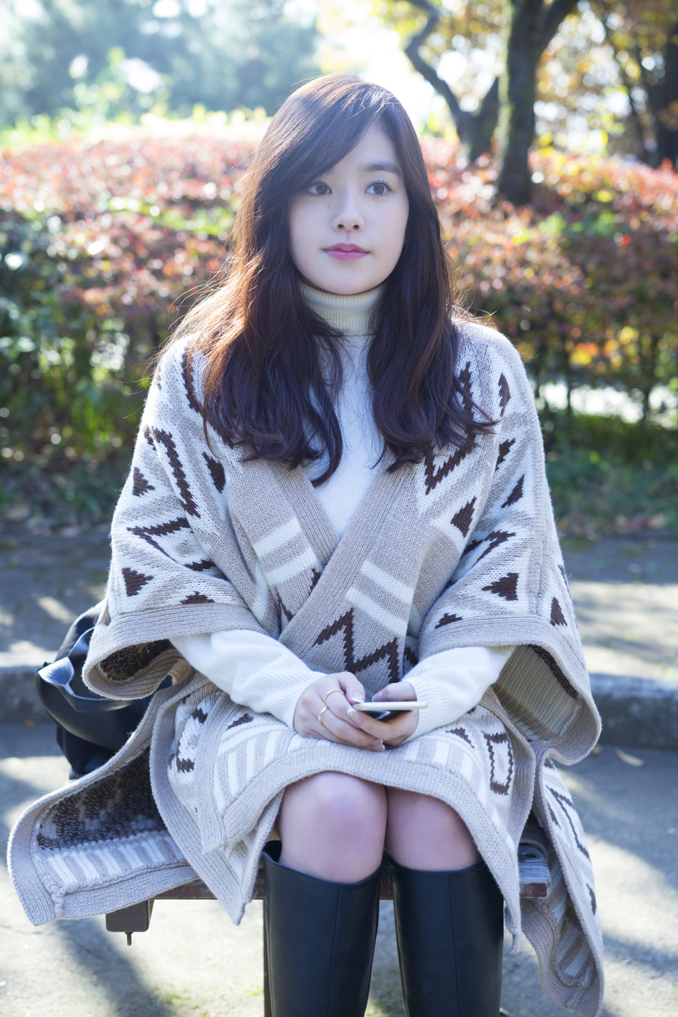 日本肉感女神笕美和子秋冬大片小露美腿