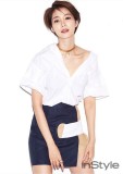 韩国短发美女高俊熙登杂志画报展现女王范儿