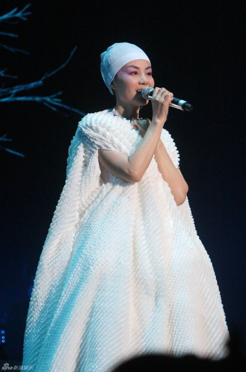 王菲 2010巡演 亮相北京五棵松体育馆 赵薇助阵