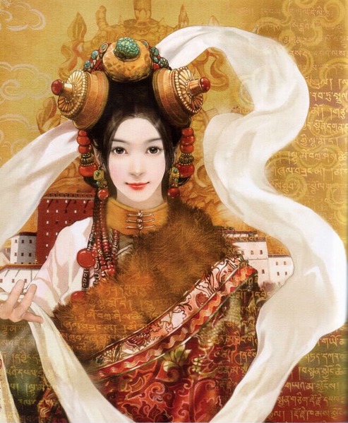 藏族的人口_百年藏庄塔加的春节 庆典