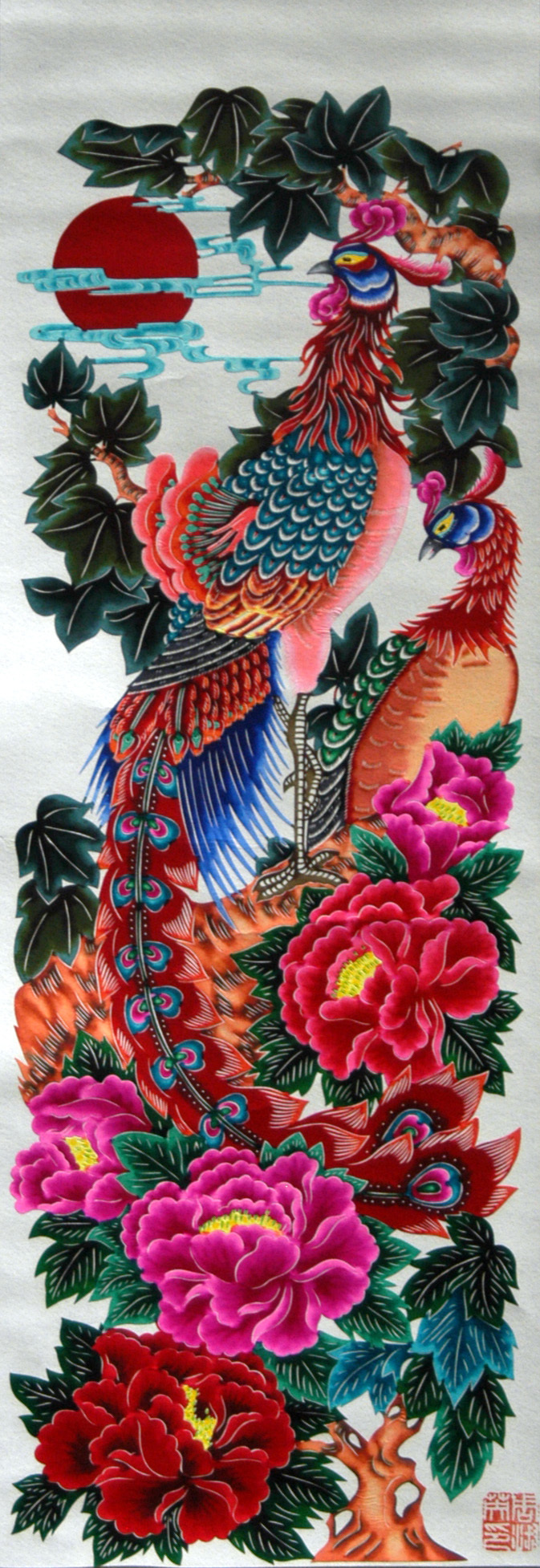 周淑英剪纸作品_高清图集_新浪网