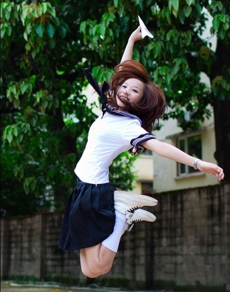 正定一中透明校服引吐槽 校服大盘点_高清图集_新浪网