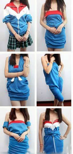 正定一中发半透明校服 盘点校服奇葩穿法