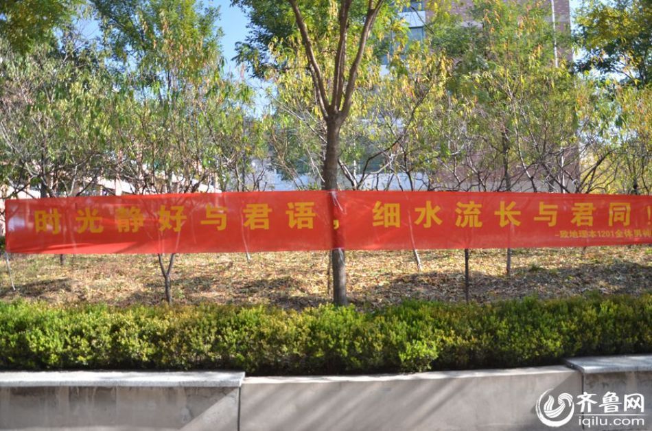 山东师大女生节横幅大战 盘点奇葩搞笑标语横幅