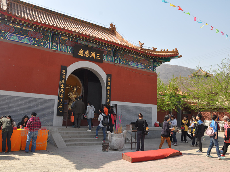 鹿泉龙泉寺清明祈福_高清图集_新浪网