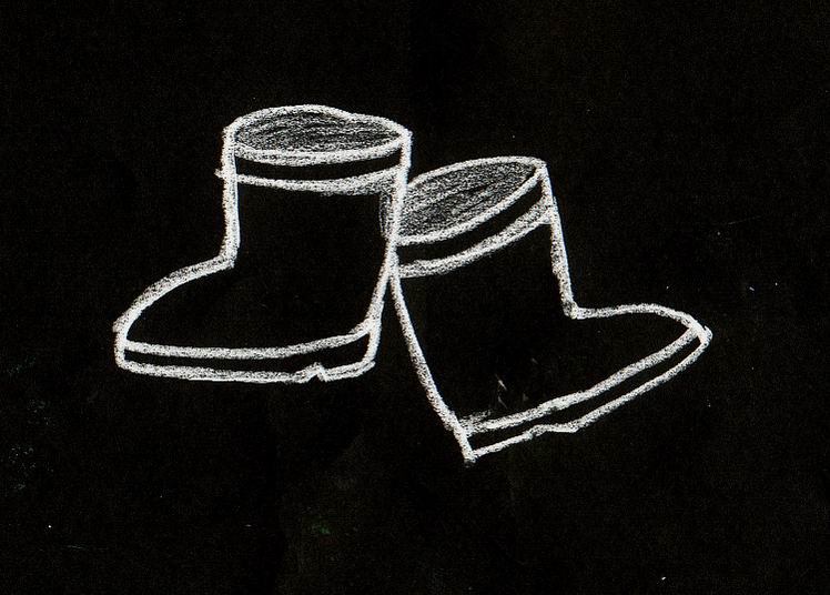 瓦娃手绘粉笔画