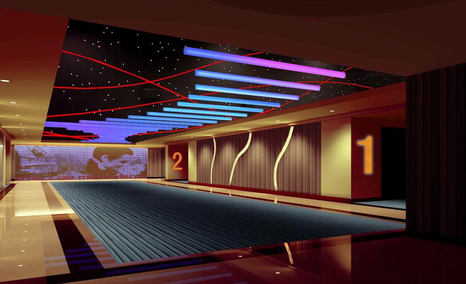 影城大厅效果图