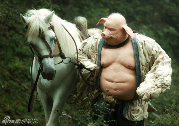 猪八戒和白龙马