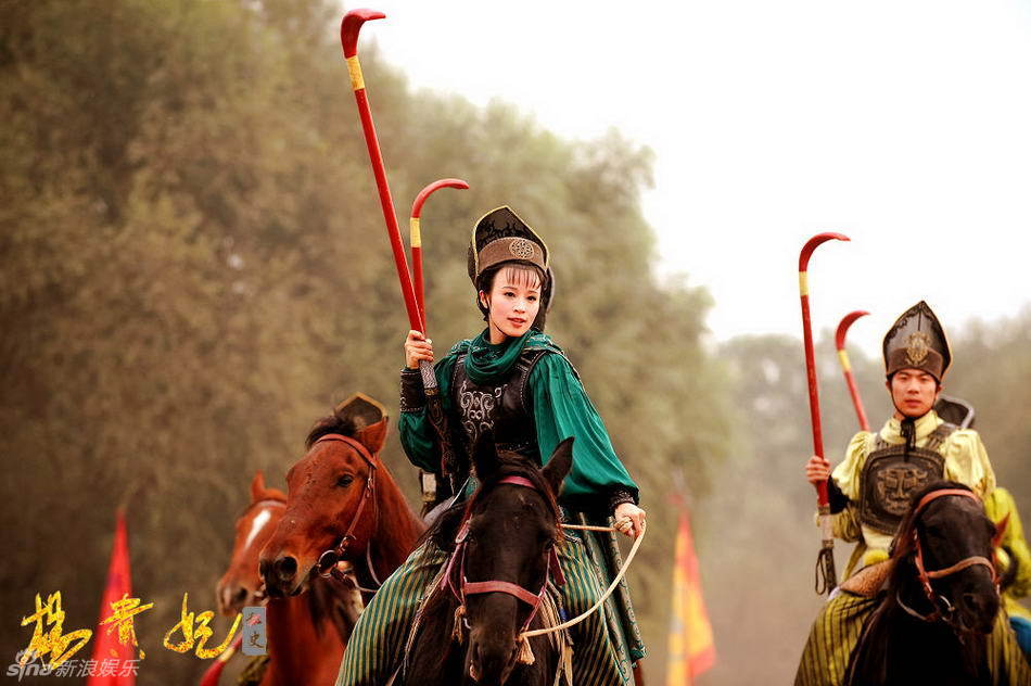巾帼不让须眉 谢阿蛮是唐朝皇家马球队的成员