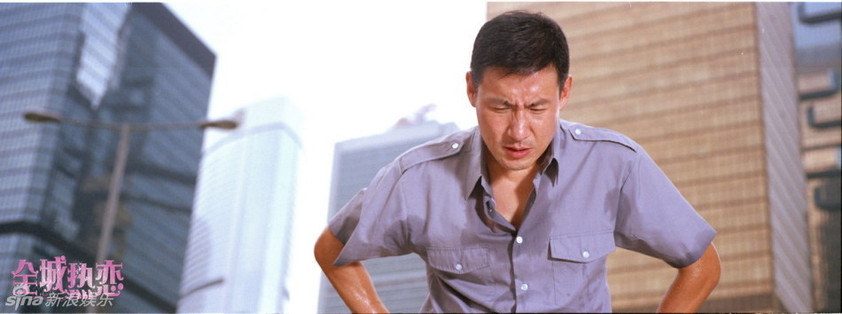 张学友汗流浃背