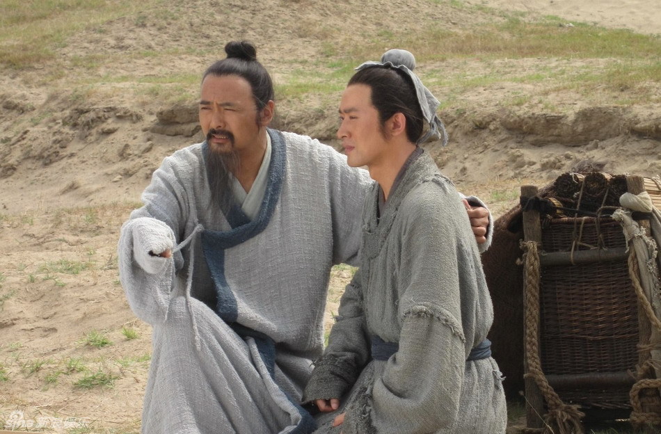 孔子和颜回形影不离