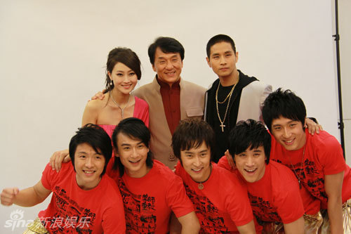 七小福拍摄新春宣传照