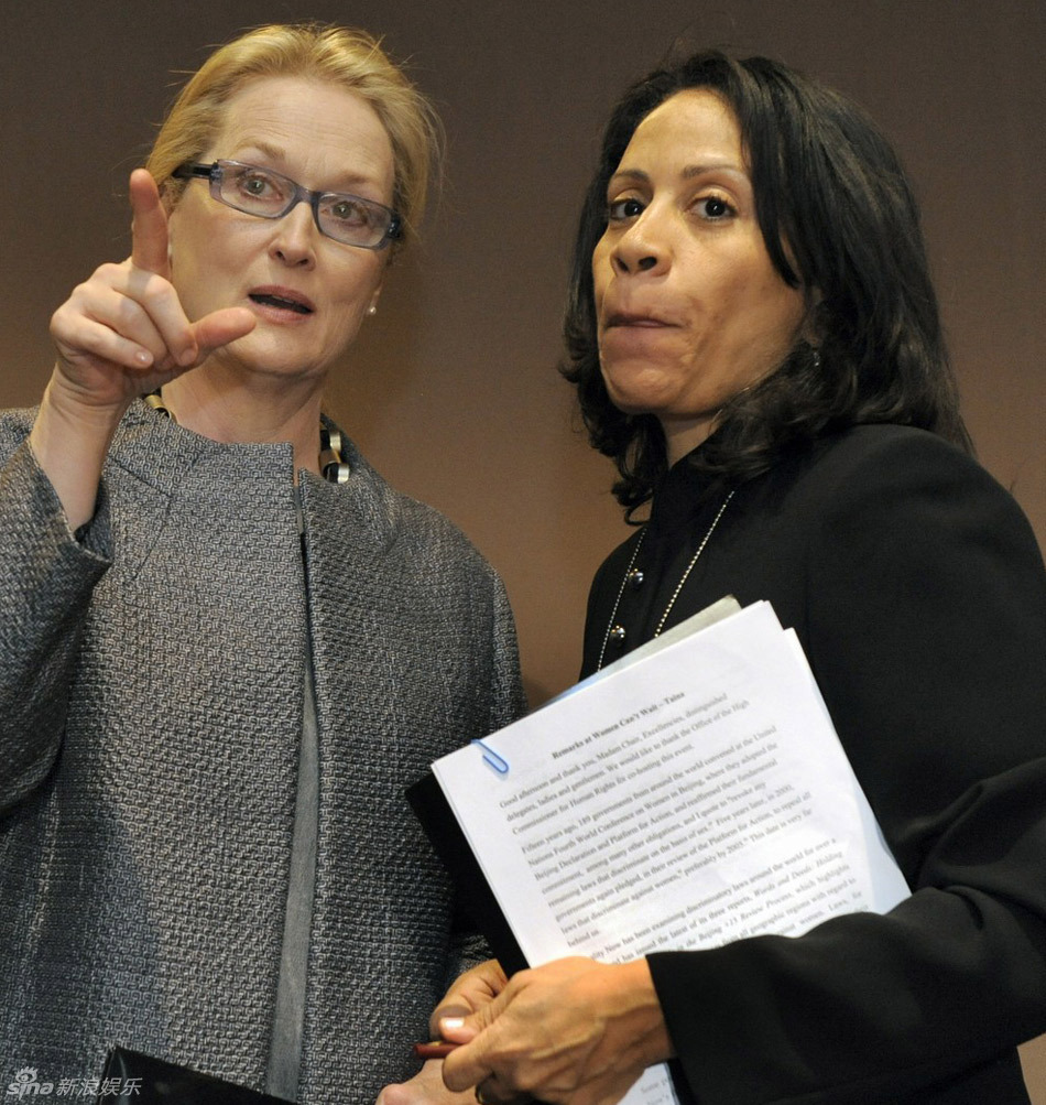 图:梅丽尔-斯特里普联合国呼吁<em>维护女性权益</em> -