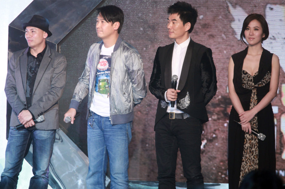 导演林超贤携三位主演