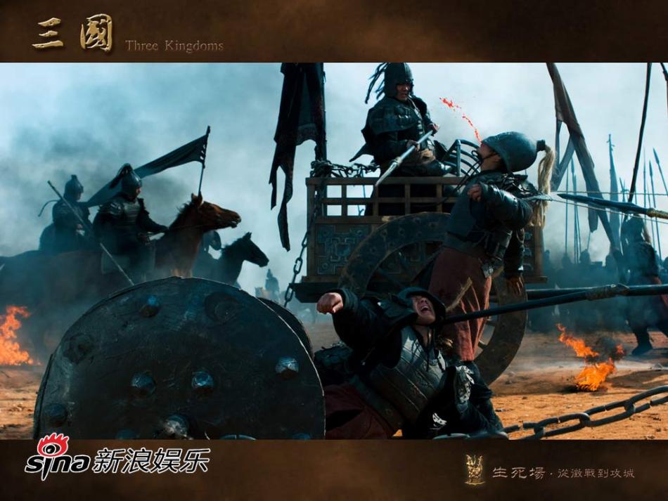 高清组图:新版《三国》战争场面曝光 气势如虹_高清