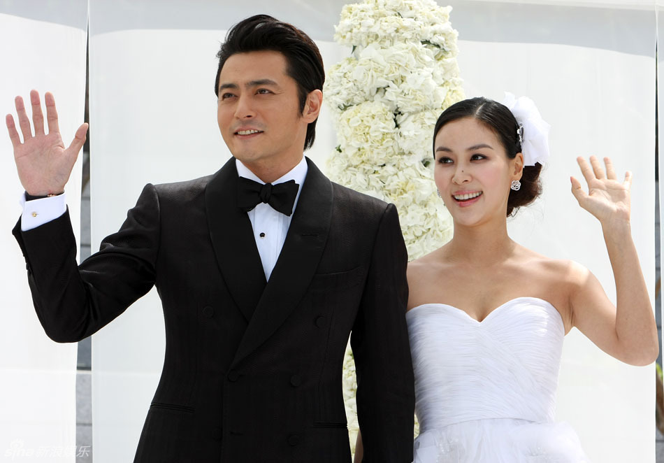 高清图 张东健高小英大婚 幸福甜蜜温馨全场