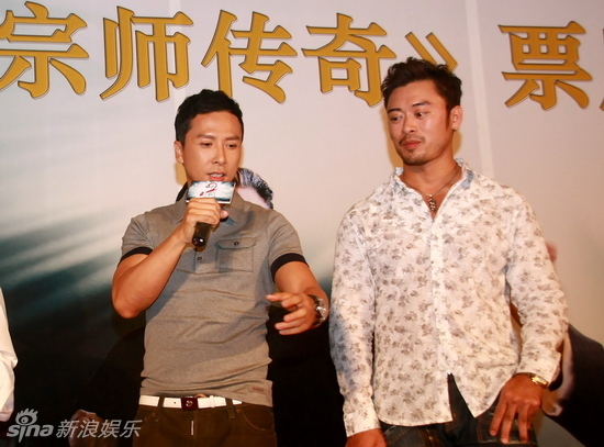 组图:《 叶问2 》 票房 破2亿 甄子丹洪金宝谢老婆