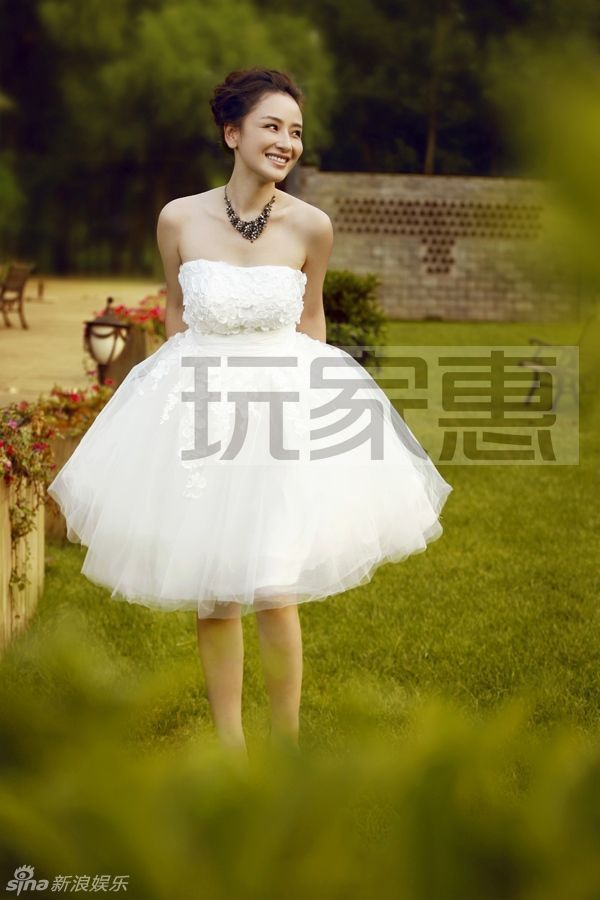孙宁婚纱_孙宁性感图片(3)