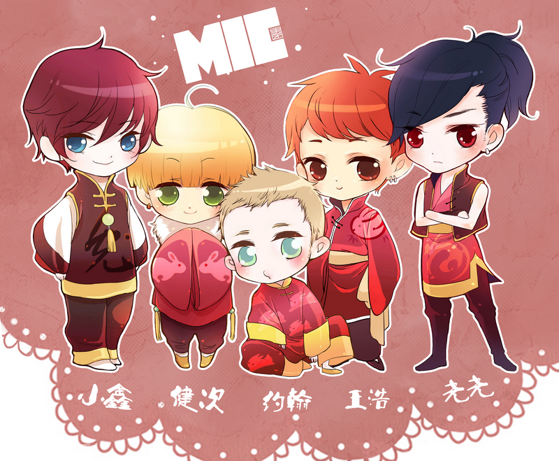 q版mic男团