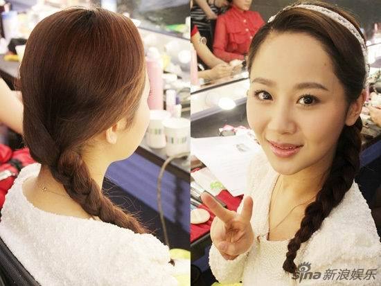 组图:杨紫清凉百变发型 清新美丽度过炎炎夏日