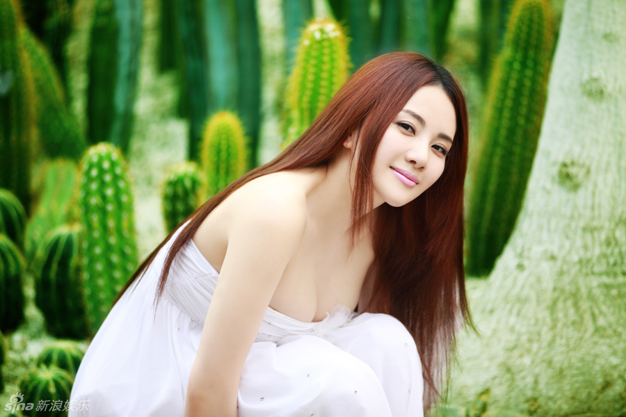 女星孟茜纯美的仙子