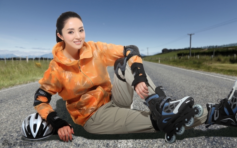 董旋清新亮丽与运动激情