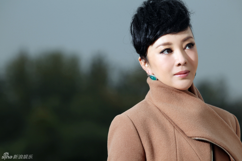 组图:梁丽挑战豹纹装 英伦范儿气场十足_高清图集