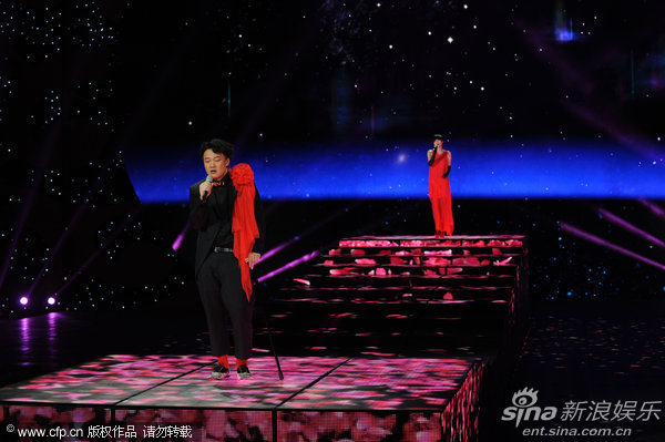 春晚备播带曝光王菲陈奕迅合唱《因为爱情》