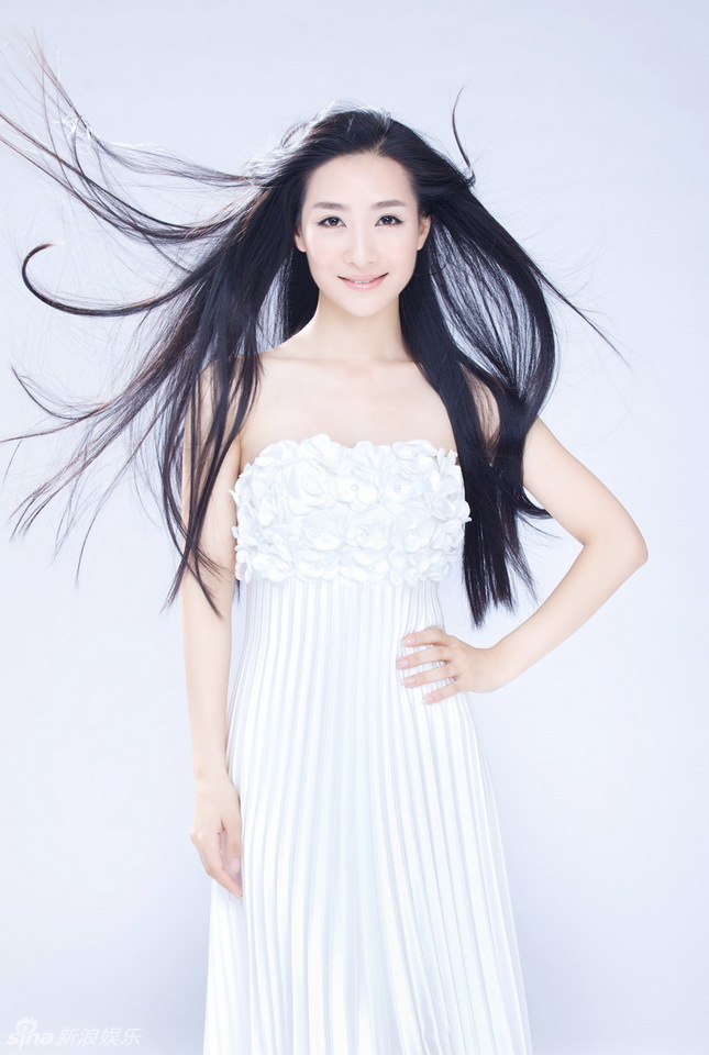 陶昕然长发飘飘