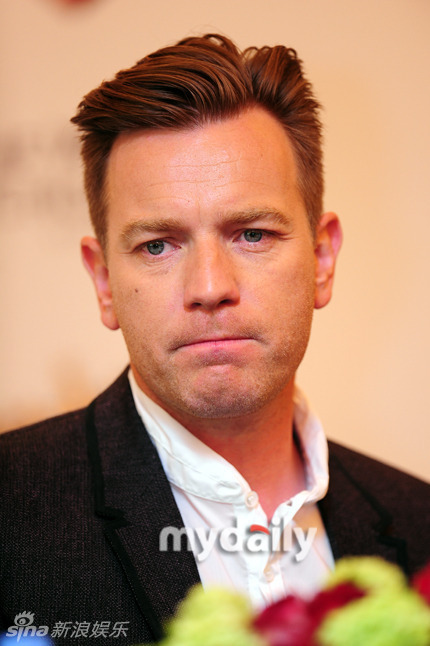 英国男星伊万-麦格雷戈访韩出席新闻发布会