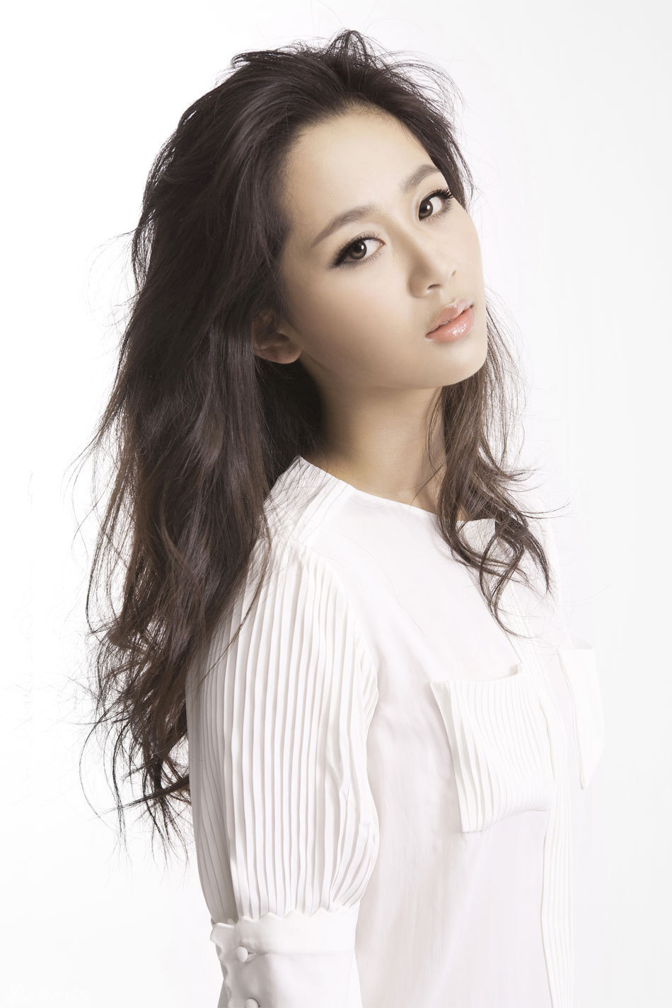 杨紫清新女人味