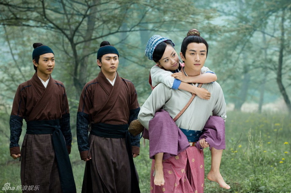 《笑傲江湖》林平之岳灵珊相恋