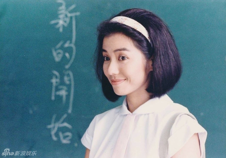 钟楚红、张曼玉1988年拍摄的《流金岁月》电影剧