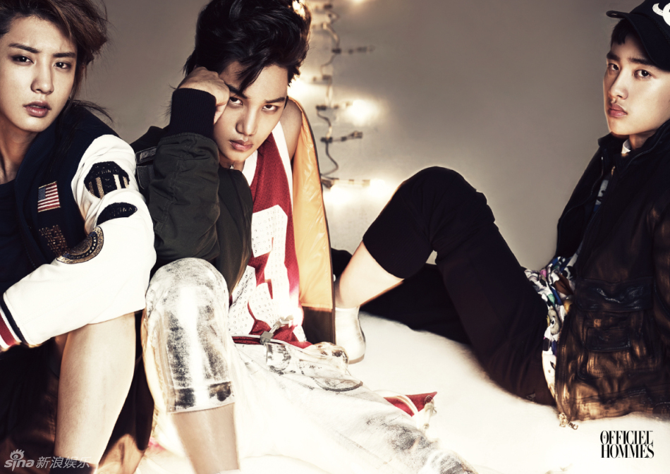 exo-k成员灿烈,<em>kai</em>,d.o