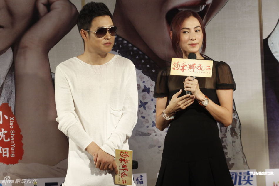 组图:张柏芝《河东狮吼2》发布会避谈谢霆锋_高清图集
