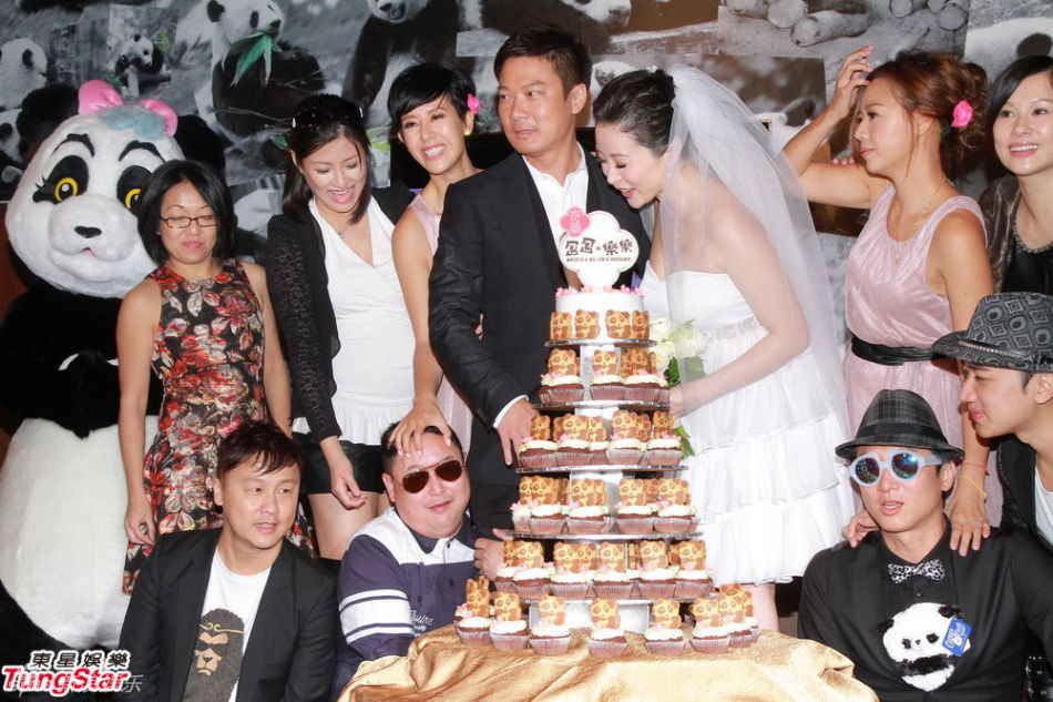 TVB演员汤盈盈钱嘉乐也结婚咯，小婚礼也有小婚礼的温馨~继续更新宴席 老干部闲聊 篱笆论坛